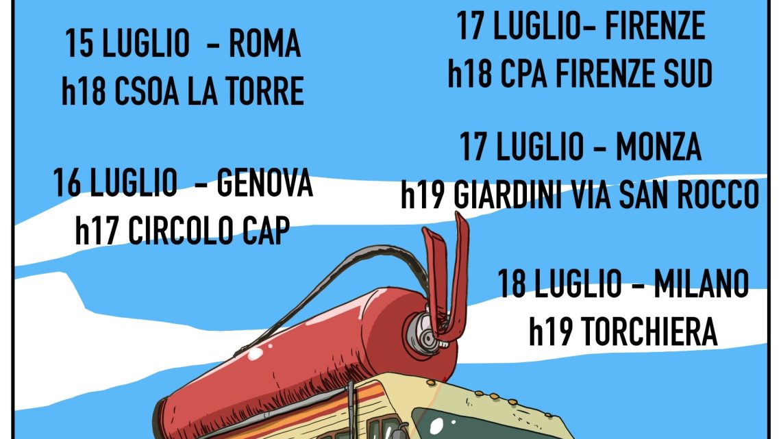 Nessun Rimorso Reloaded – SupportoLegale + FreeAllAntifas in Tour