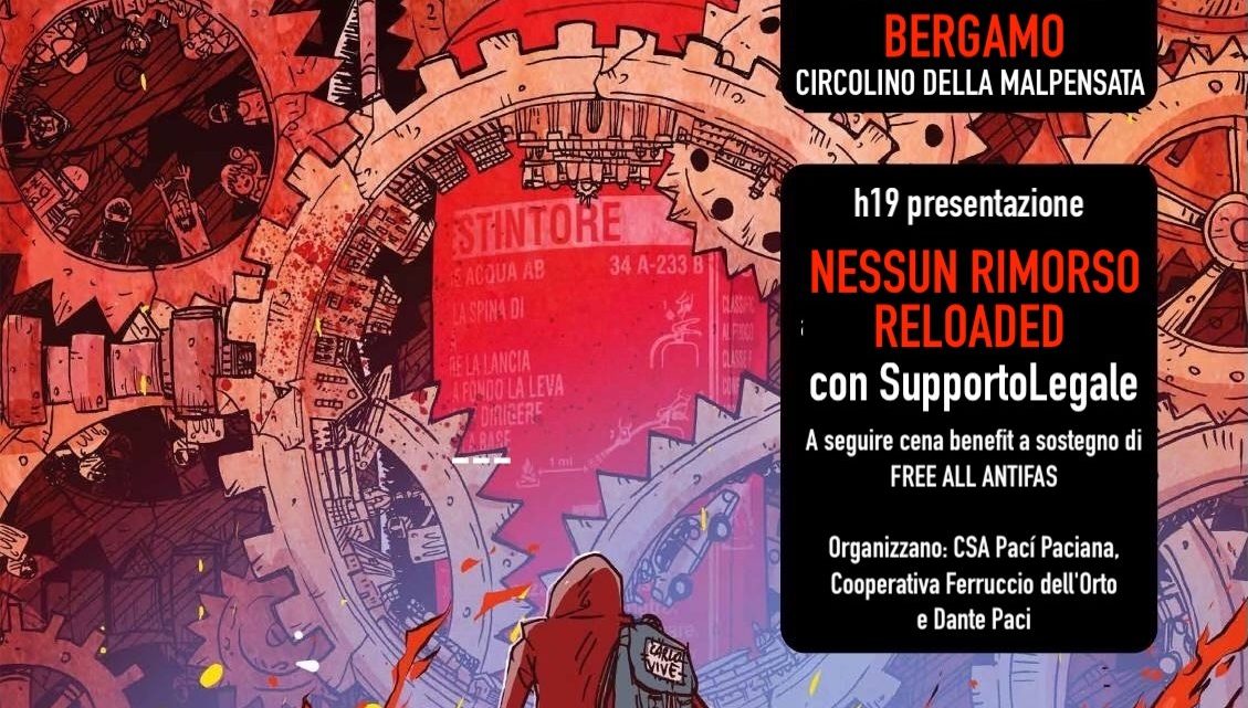Mercoledì 22 luglio 2026 – Nessun Rimorso Reloaded a BERGAMO